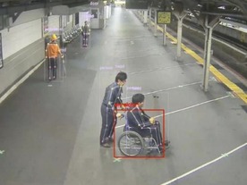 JR西日本、駅ホームに「AIカメラ」導入